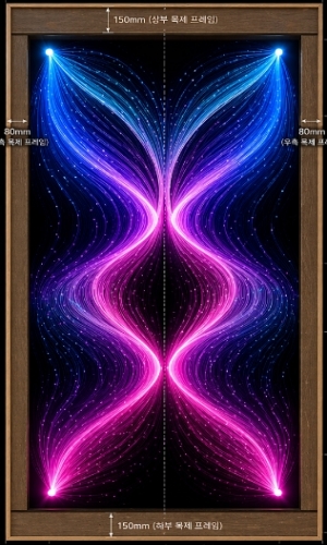 2D 작품 파동 구조 